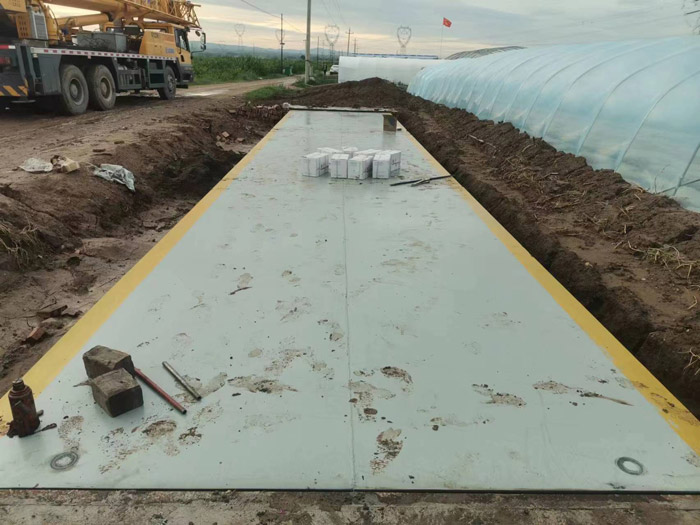 保定农场3×16m80吨地磅